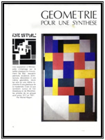 Pintura de Mondrian